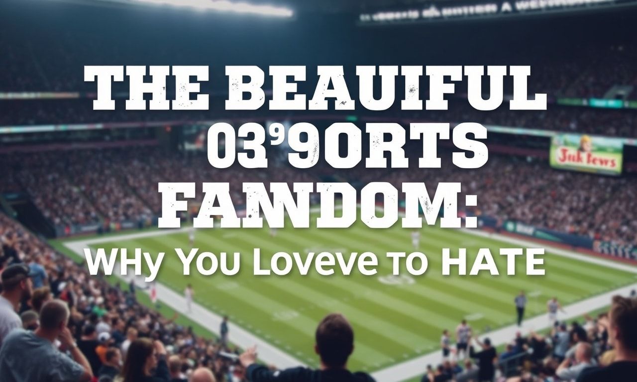 The Beautiful Mess of Sports Fandom: Why We Love to Hate
