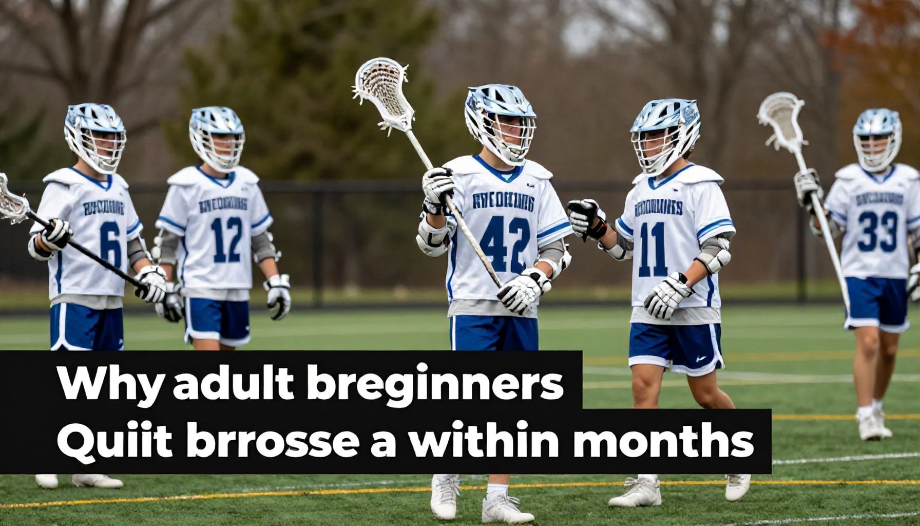 Adult beginners abandon lacrosse in droves within months—here’s what’s driving the exodus