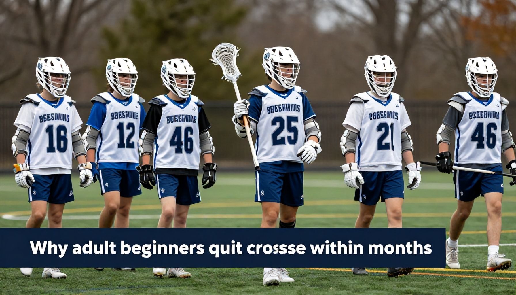 Behind the mass exodus: why adult beginners walk away from lacrosse within weeks