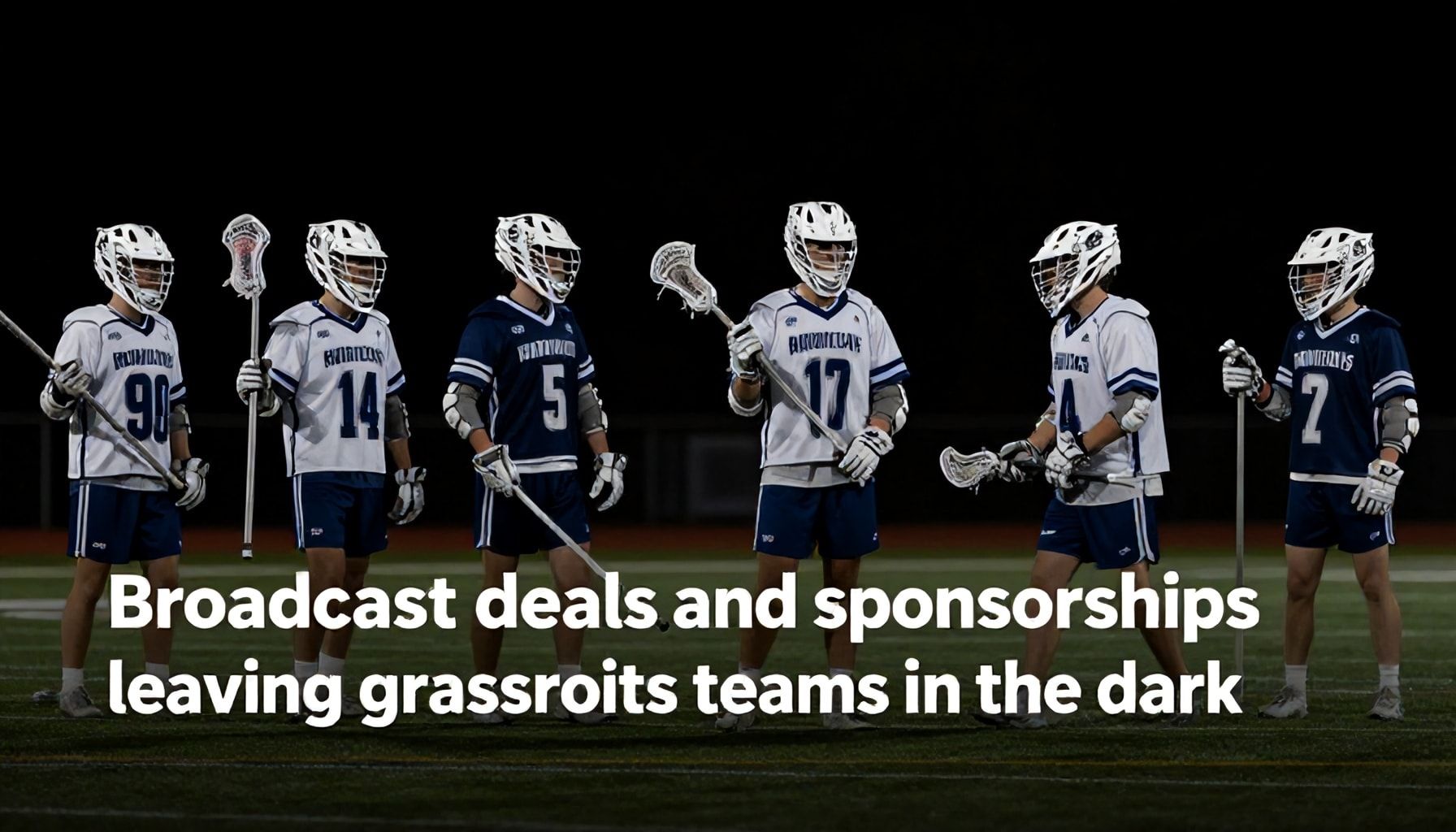 Broadcast deals and sponsorships bypass lacrosse, leaving grassroots teams in the dark