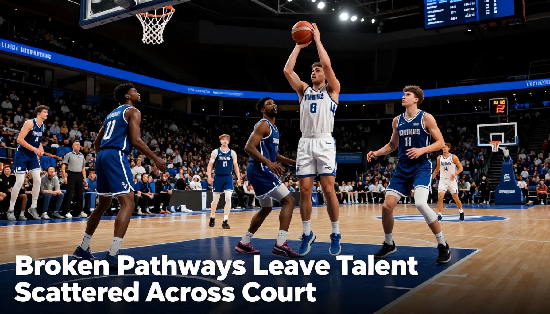 Broken Pathways Leave Talent Scattered Across the Court