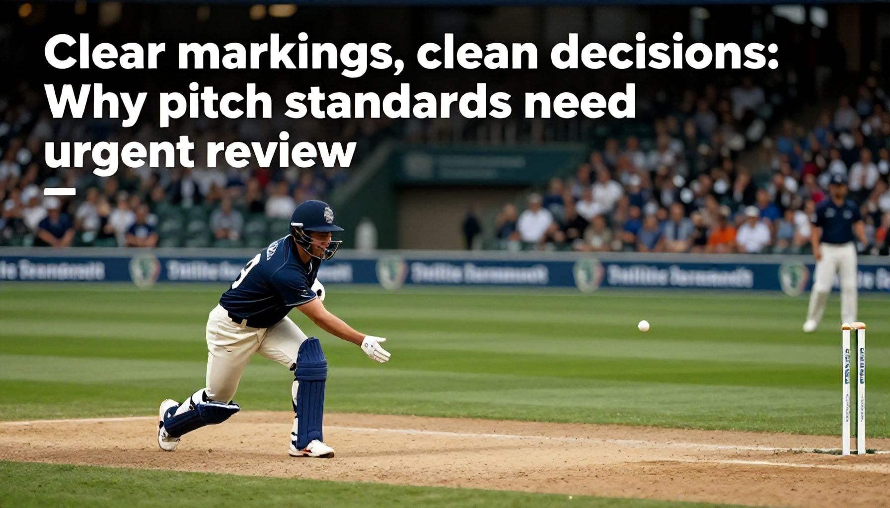 Clear markings, clean decisions: Why pitch standards need urgent review*