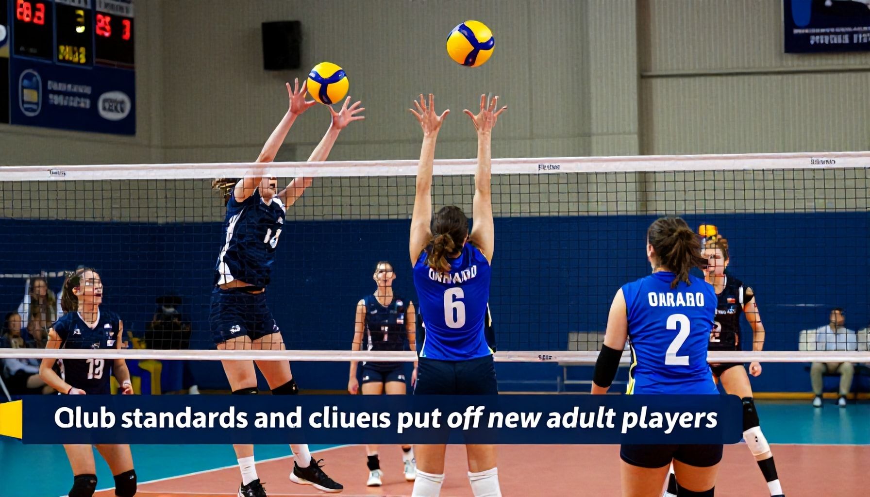 Club standards and cliques put off new adult players