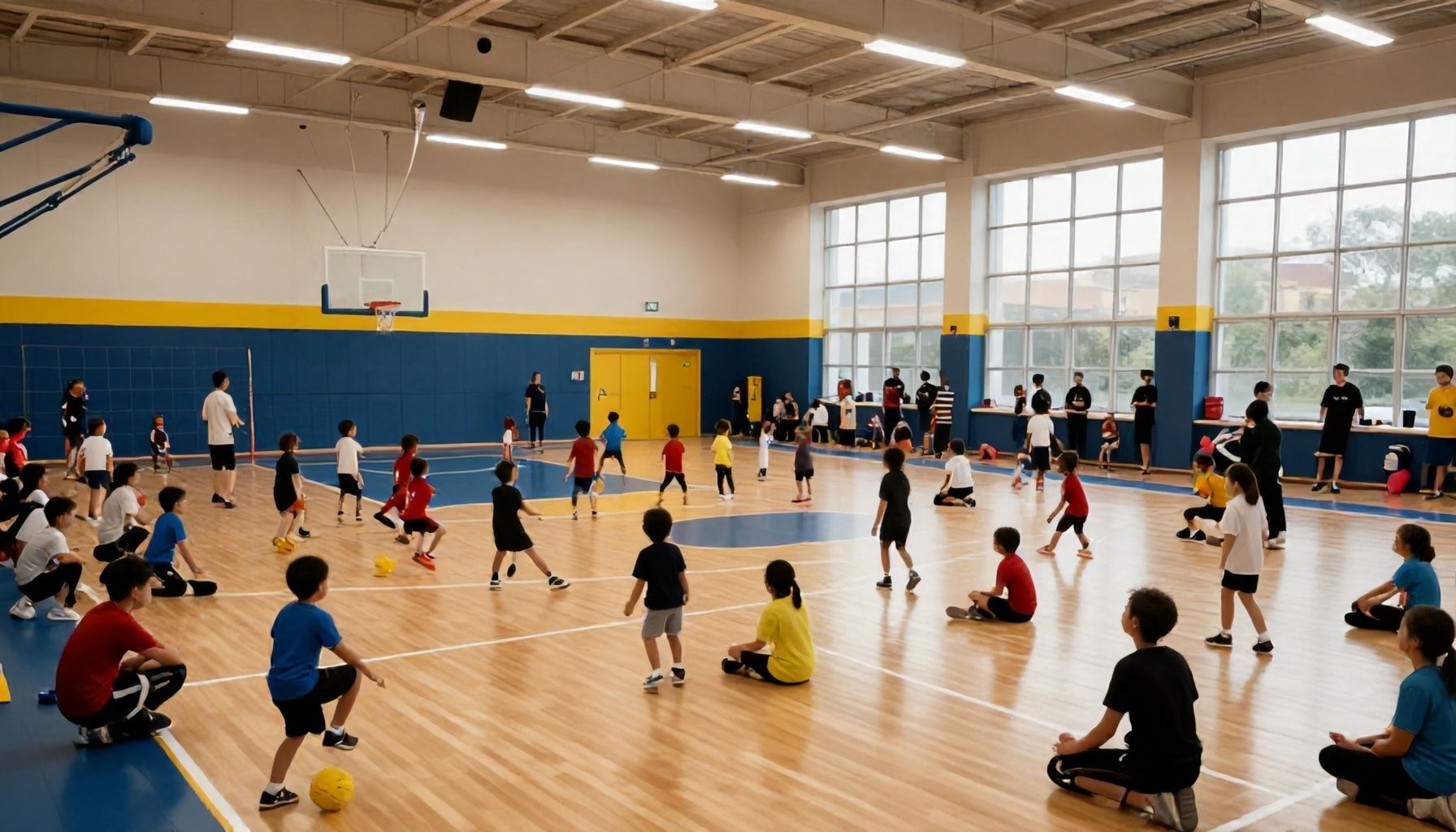 Context: rising gym memberships and school sports programmes collide with static infrastructure