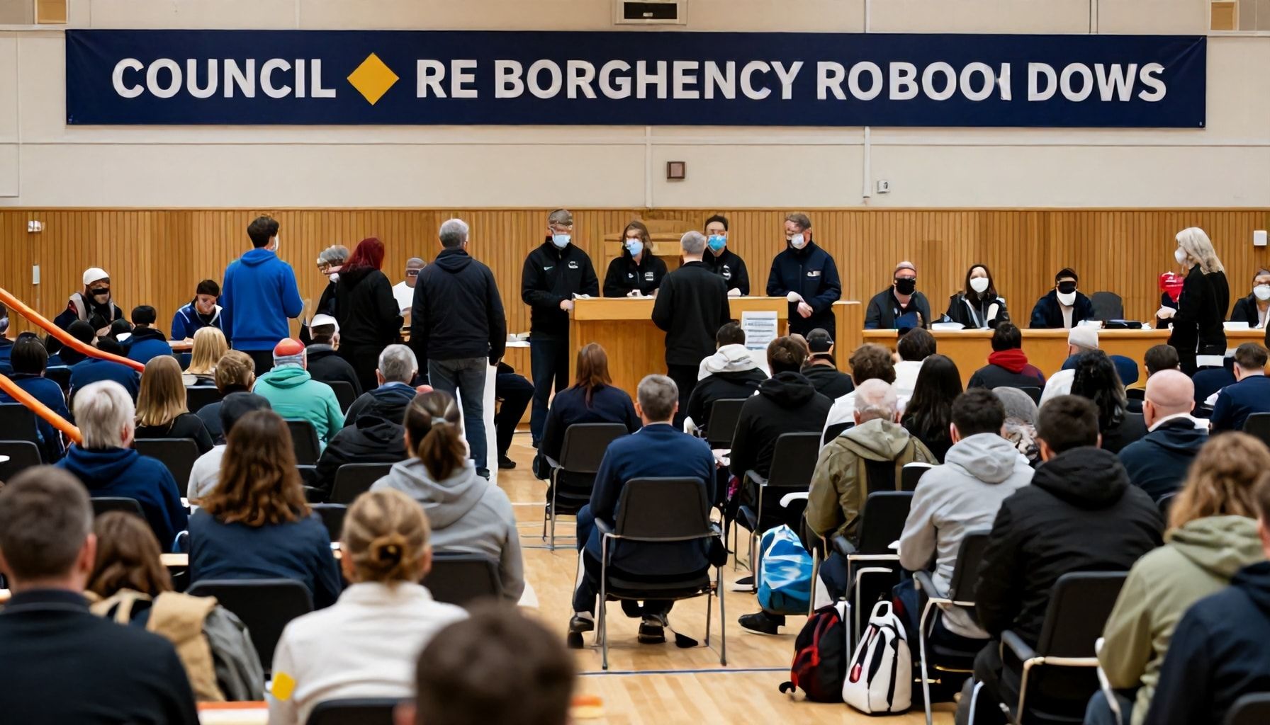 Councils forced into emergency rebooking as queues snake out the door