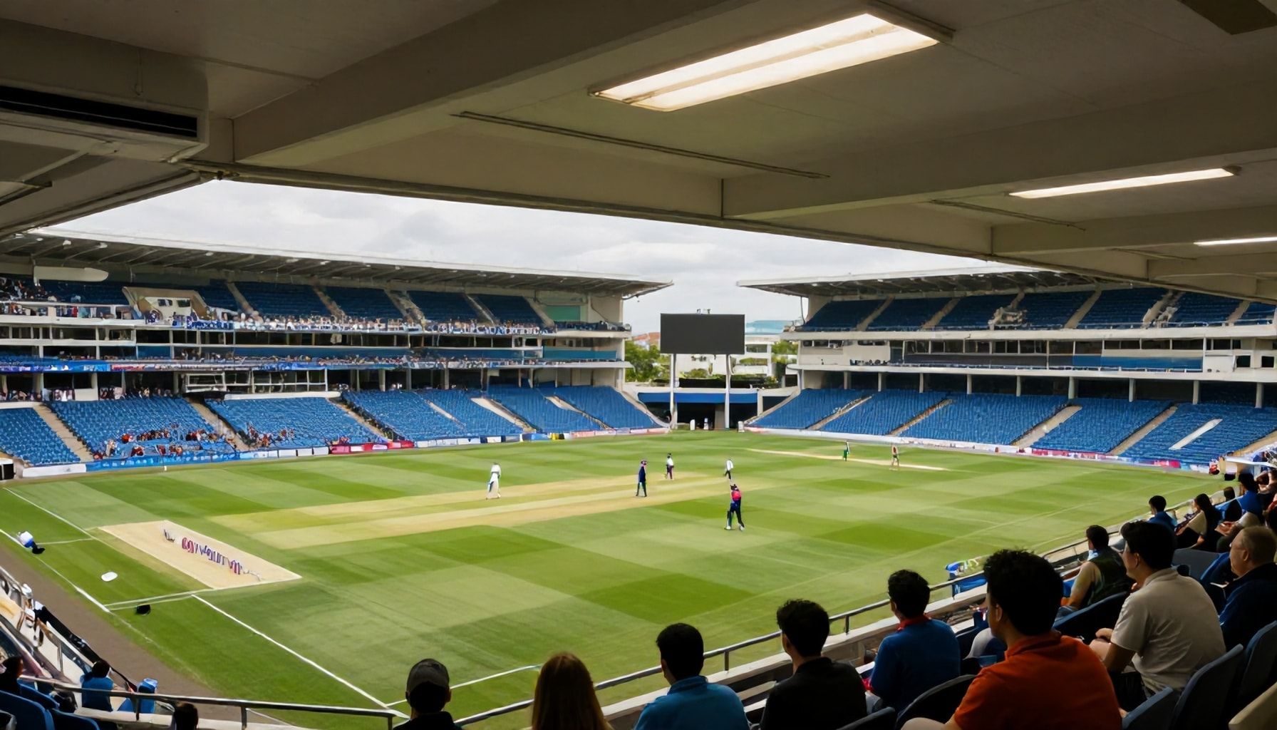 Cricket season kicks in, football season rumbles on—halls bear the brunt