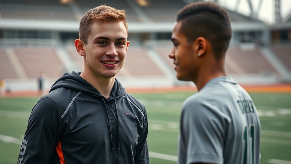 Data shows younger athletes respond better to peer mentors than authority figures