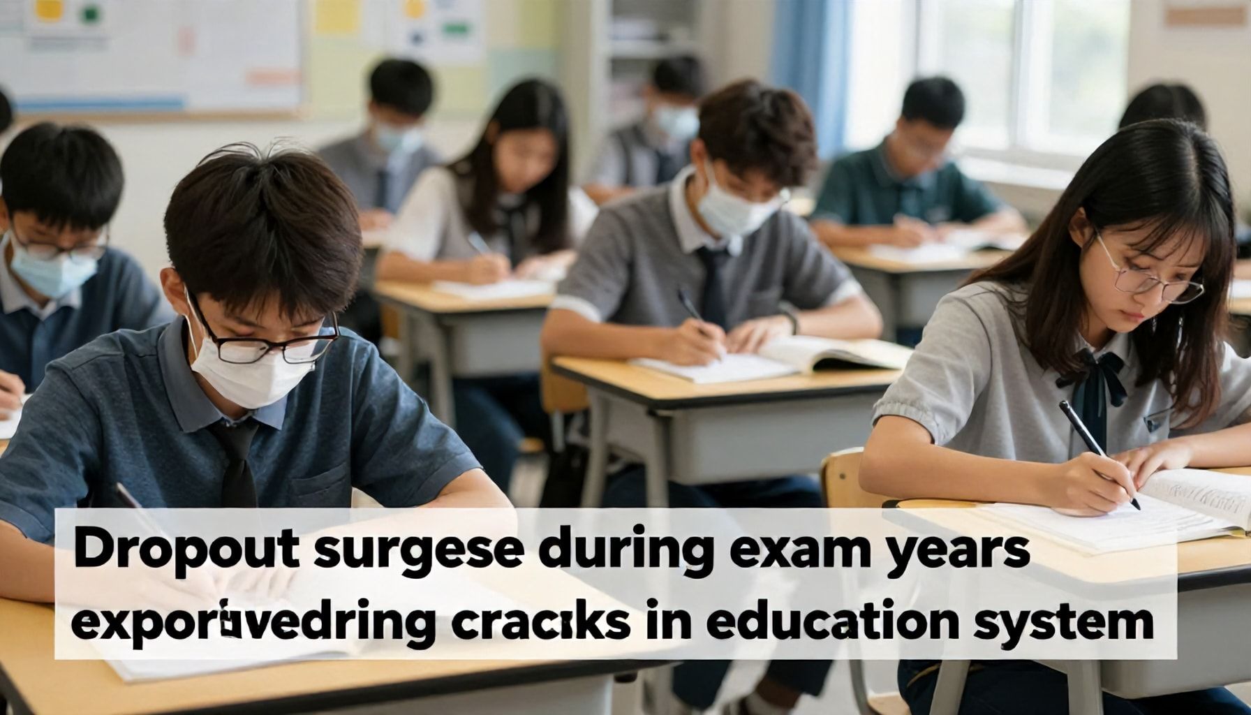Dropout surge during exam years exposes widening cracks in education system