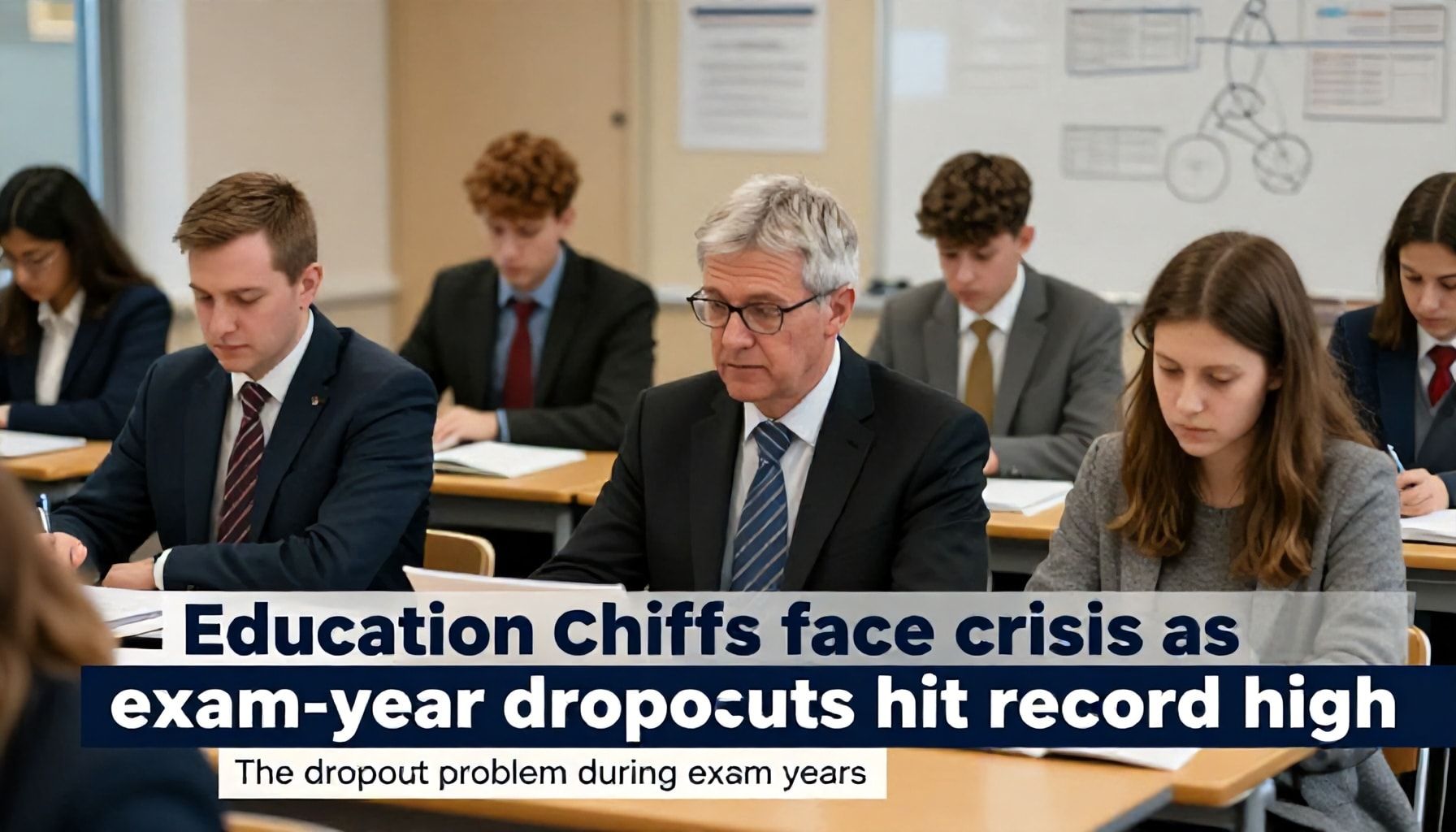 Education chiefs face crisis as exam-year dropouts hit record high