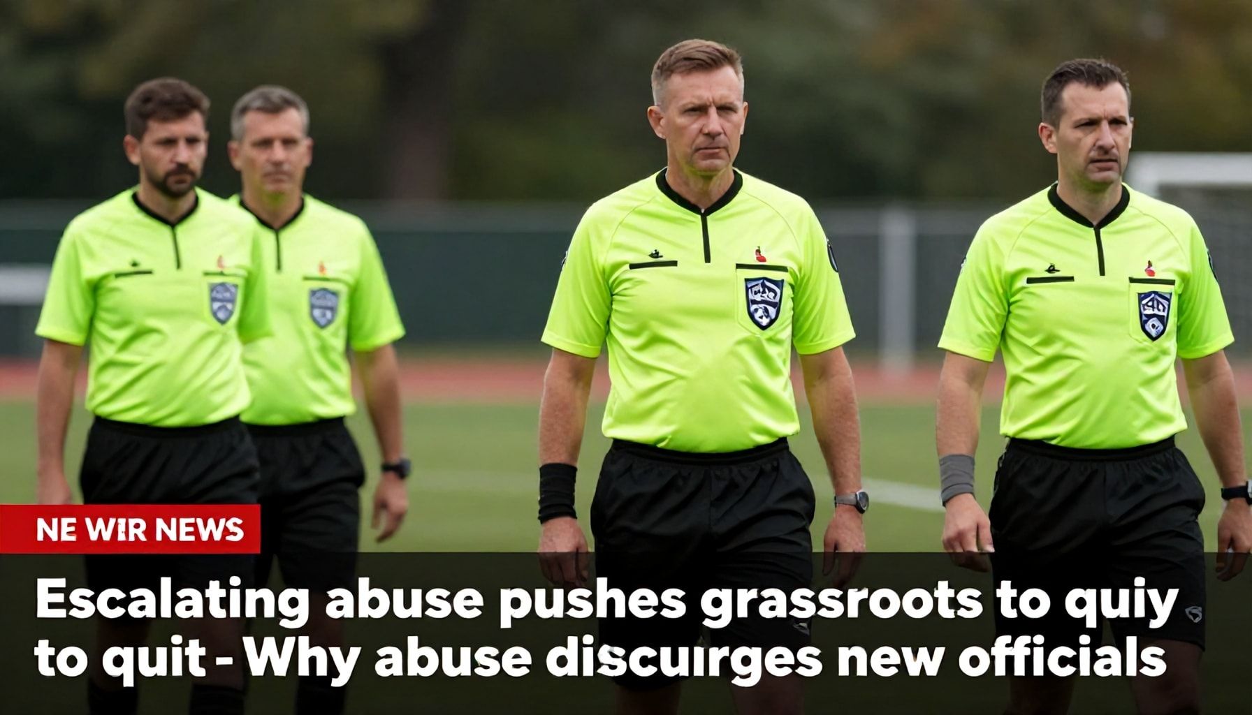 Escalating abuse pushes grassroots referees to quit, body reports