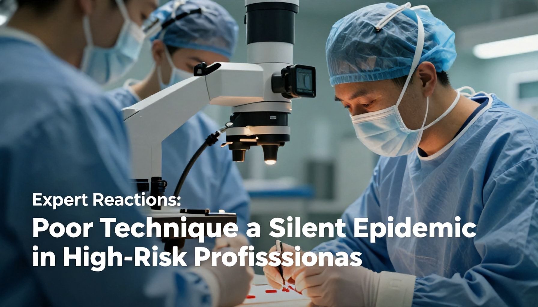 Expert Reactions: Poor Technique a Silent Epidemic in High-Risk Professions