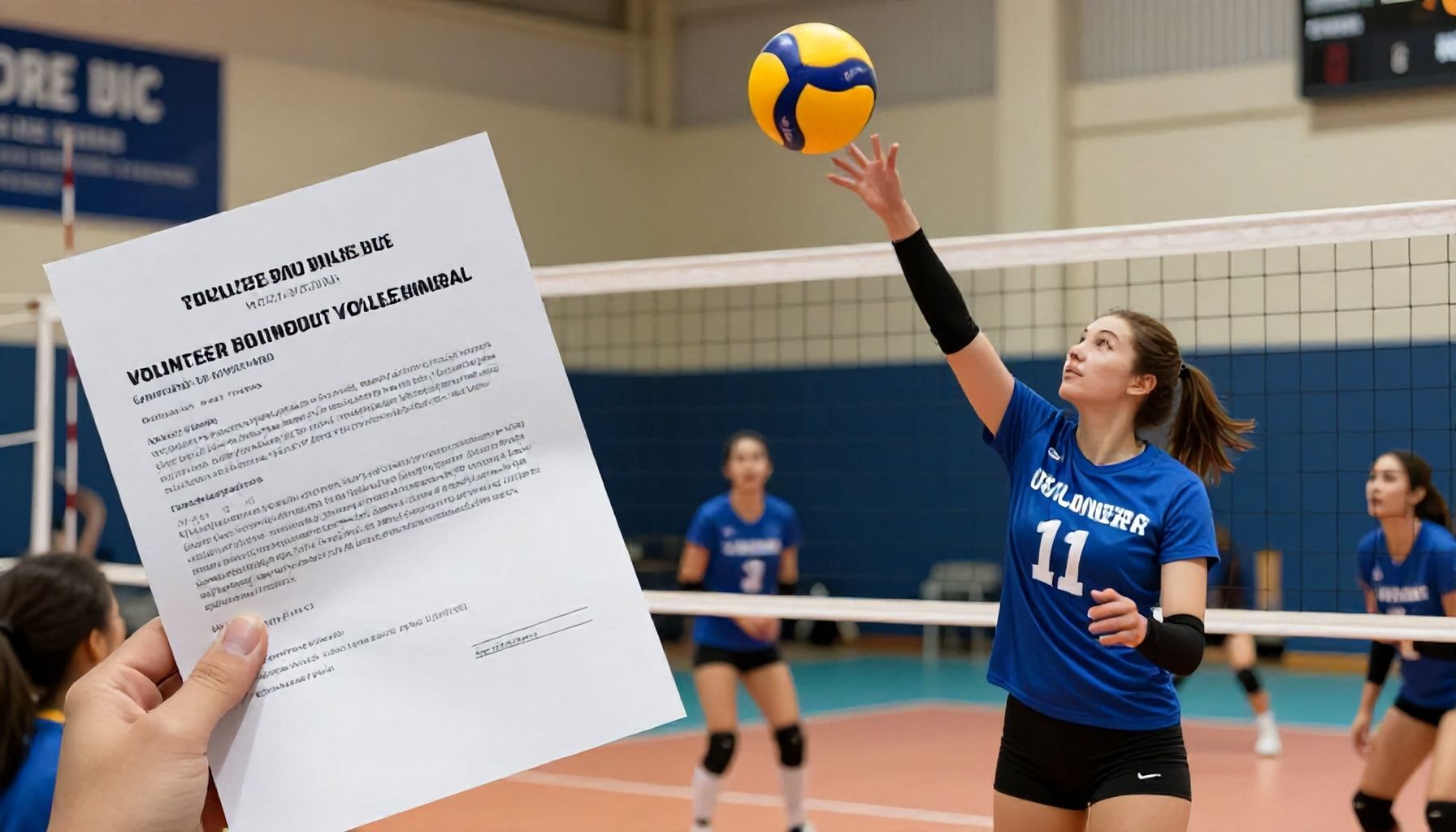 From serving aces to serving resignation letters in community volleyball