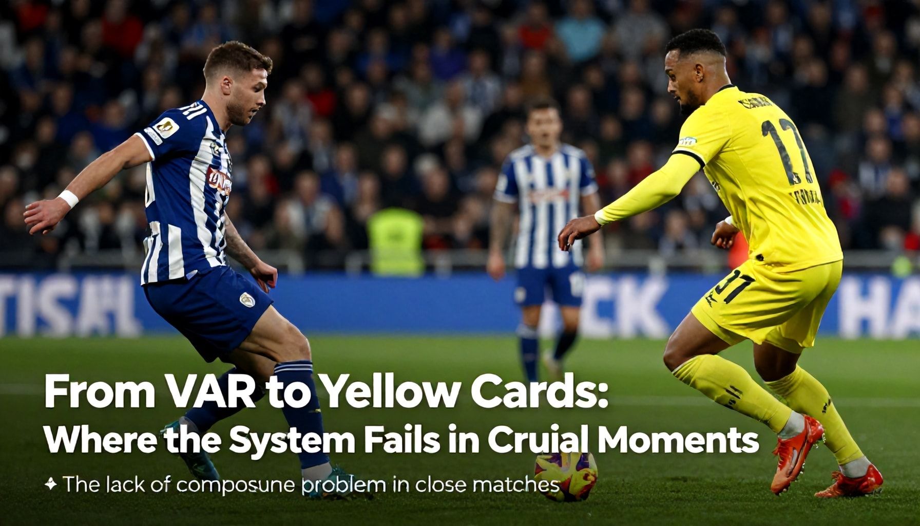 From VAR to Yellow Cards: Where the System Fails in Crucial Moments