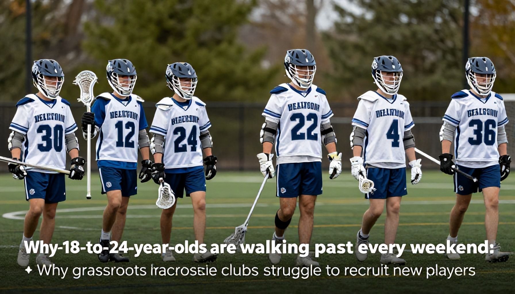 Inside the numbers: why 18-to-24-year-olds are walking past lacrosse sticks every weekend