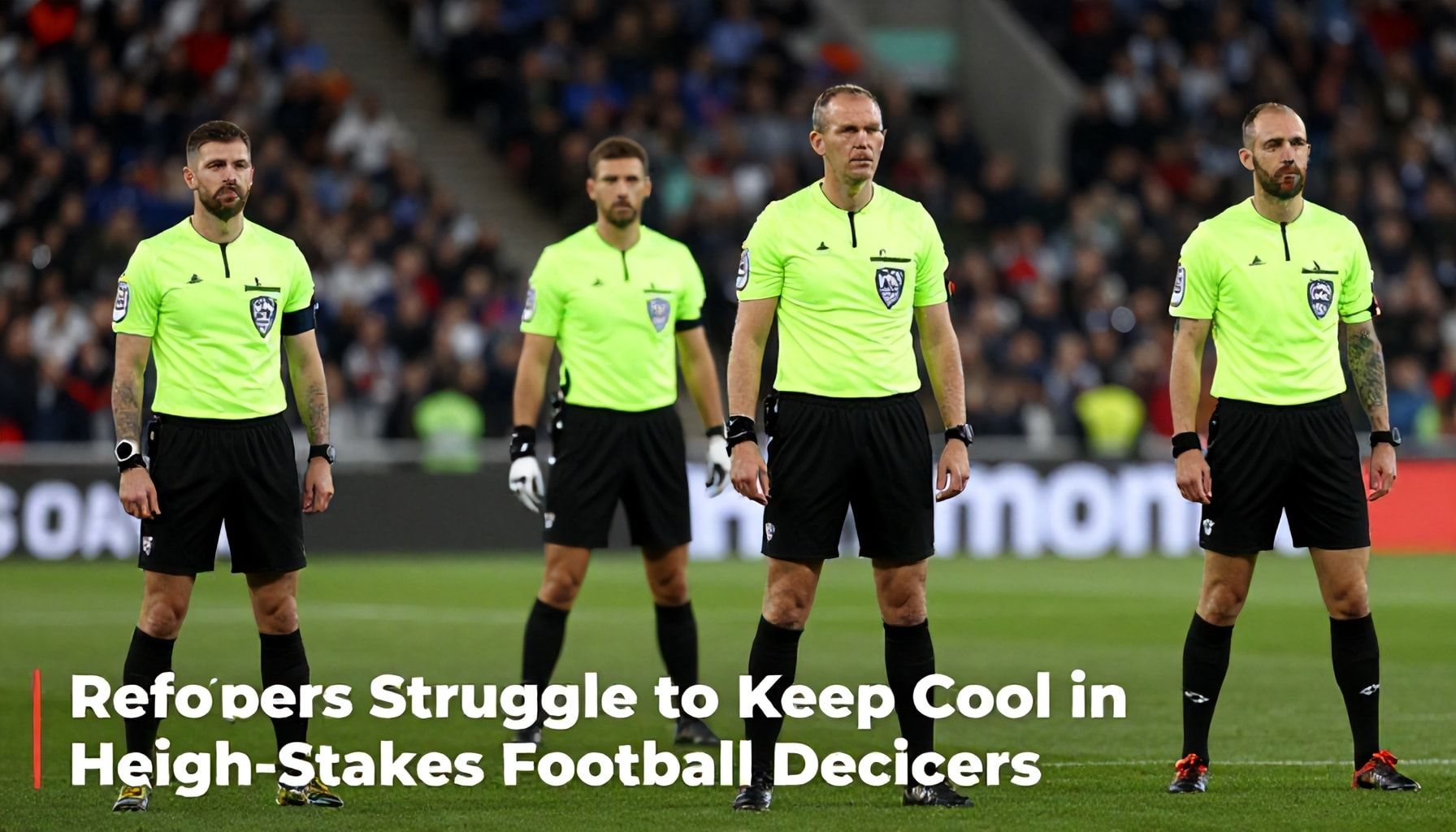 Referees Struggle to Keep Cool in High-Stakes Football Deciders