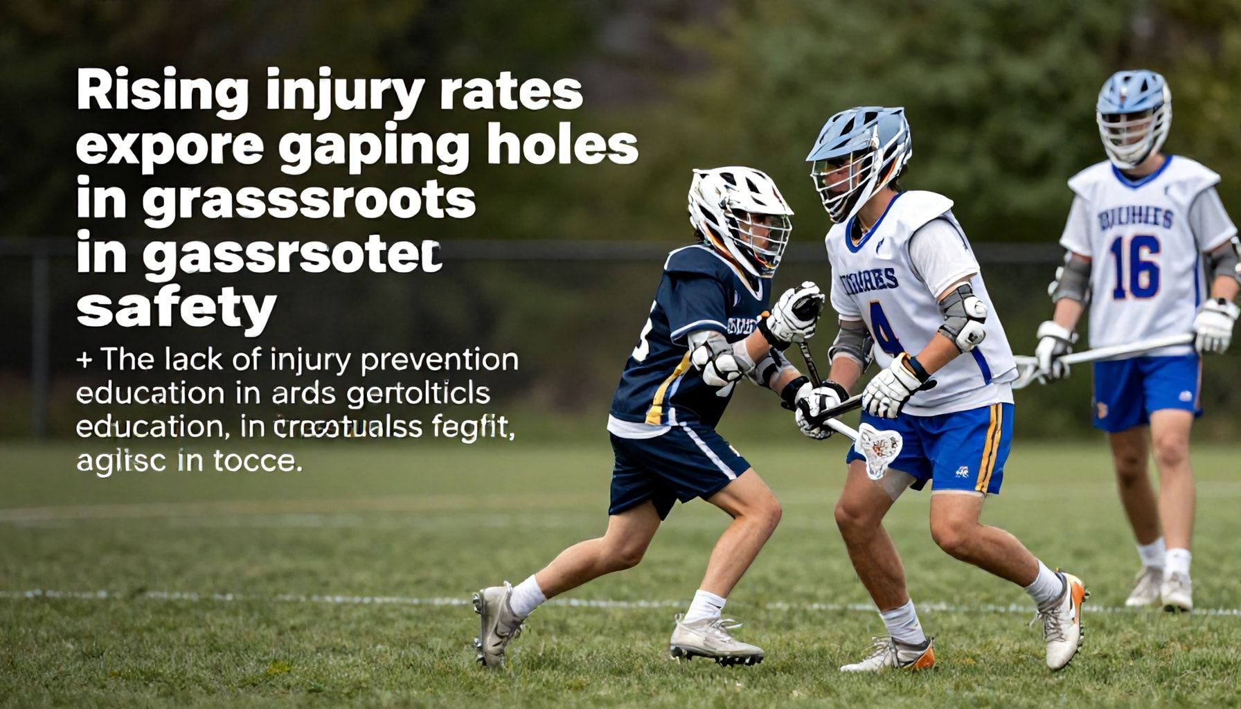 Rising injury rates expose gaping holes in grassroots lacrosse safety