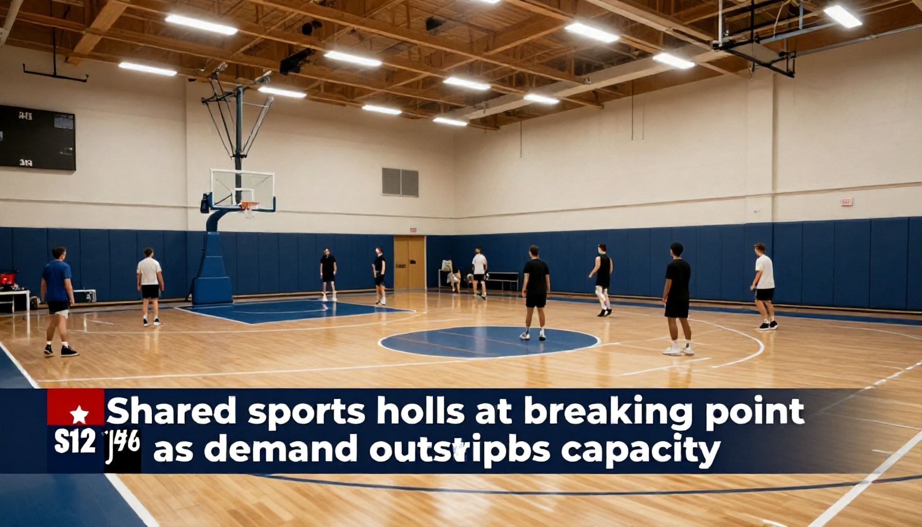 Shared sports halls at breaking point as demand outstrips capacity