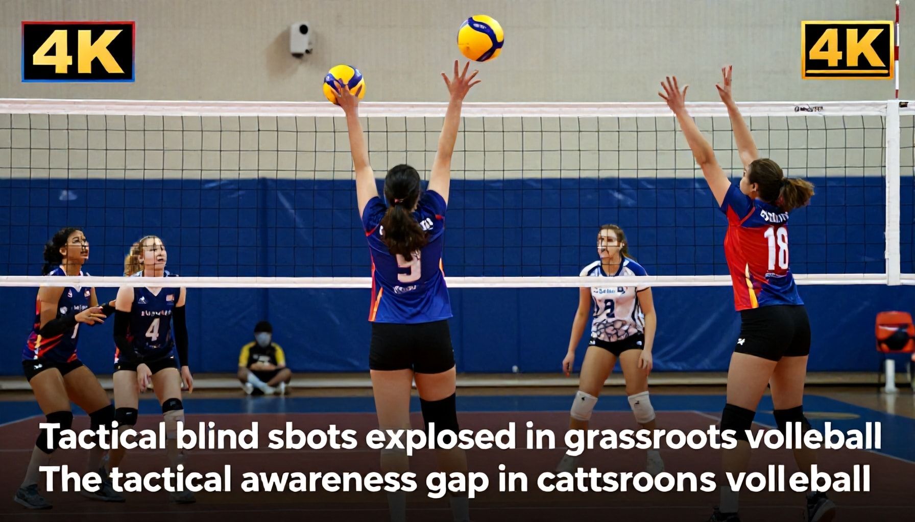 Tactical blind spots exposed in grassroots volleyball
