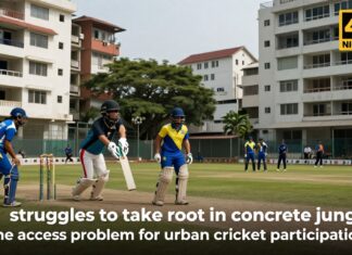 Cricket struggles to take root in concrete jungles