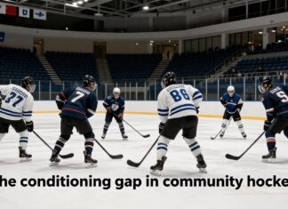 Community hockey shows widening conditioning gap