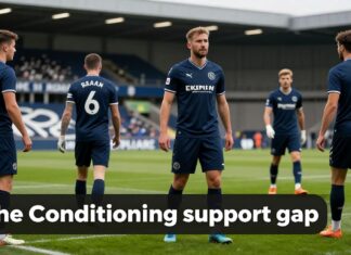 Conditioning gap widens as clubs slash support roles