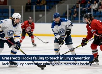 Grassroots hockey failing to teach injury prevention