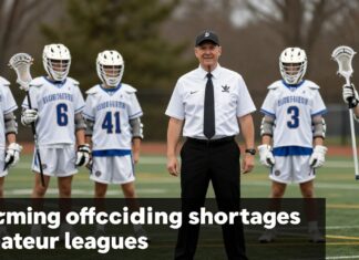 Lacrosse faces alarming officiating shortage in amateur leagues