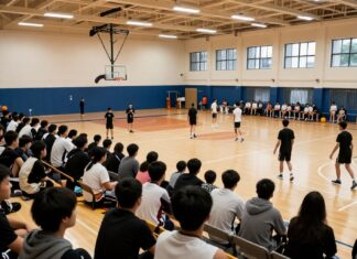 Shared sports halls face chronic overcrowding as demand soars