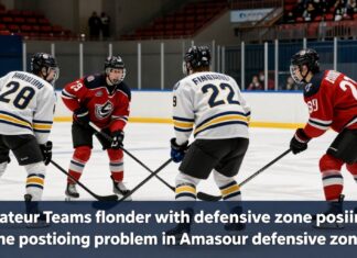 Amateur teams flounder with defensive zone positioning