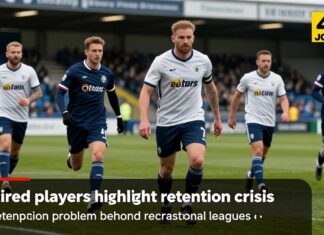 Retired players highlight retention crisis in grassroots football