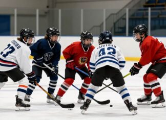 Young hockey players struggle to bridge school club gap