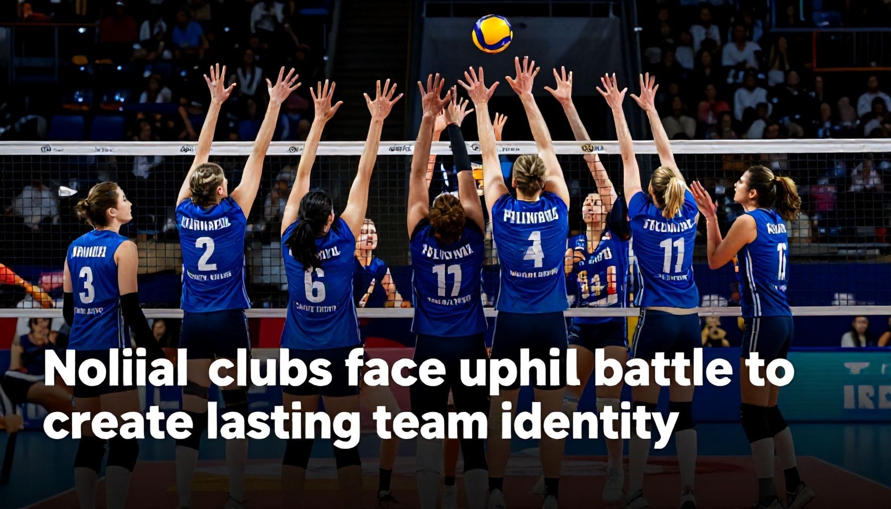 Volleyball clubs face uphill battle to create lasting team identity