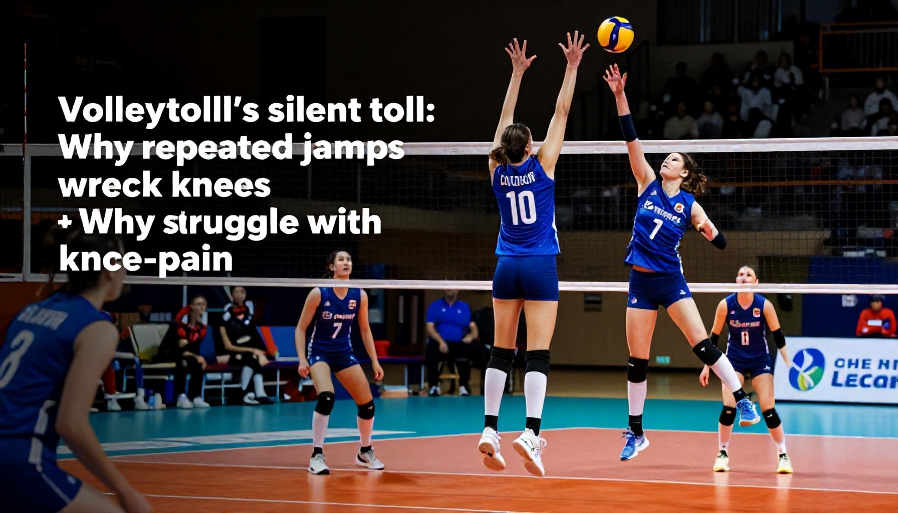 Volleyball’s silent toll: Why repeated jumps wreck knees