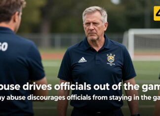 Abuse drives officials out of the game