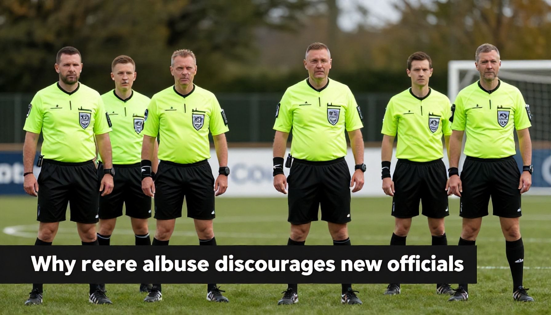 Why abuse is driving new referees away from grassroots football