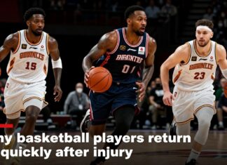 Basketball stars rush back too soon, study shows
