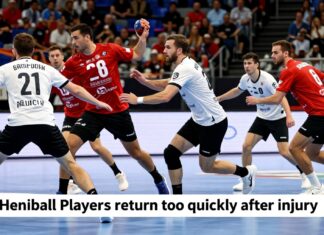 Handball players rush back too soon after injuries