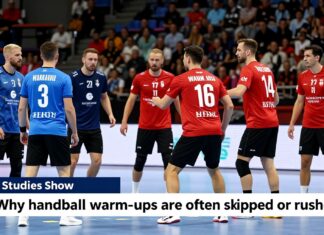 Handball teams skip warm-ups too often, studies show