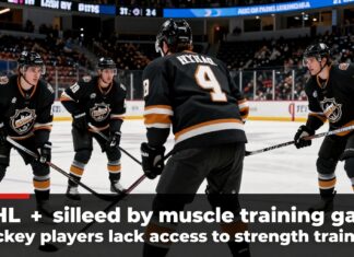 NHL players sidelined by muscle training gaps