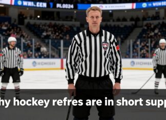 Hockey referees vanish as shortage cripples leagues nationwide