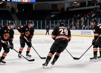 Clubs cut ice hockey warm-ups short as time runs out