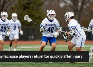 Lacrosse players return too soon, study warns