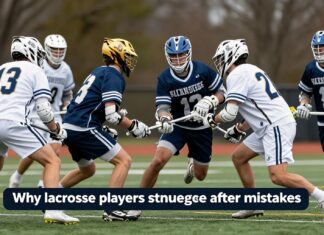 Lacrosse players lose confidence after costly mistakes