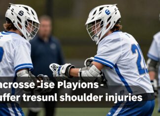 Lacrosse players face shoulder injuries twice as often as others