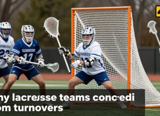 Turnovers fuel lacrosse goals, data shows