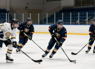 Mixed-ability ice hockey sessions spark frustration among players