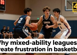 Mixed-ability leagues spark frustration in basketball