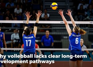 Volleyball struggles with long-term development pathways